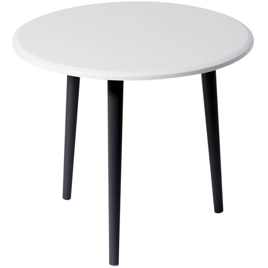 Манхэттен Журнальный стол Мебелик (Белый)