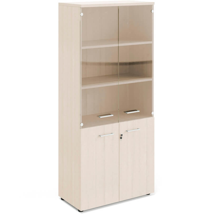 72H002 DYDY Шкаф комбинированный Profoffice RING (Дуб светлый)