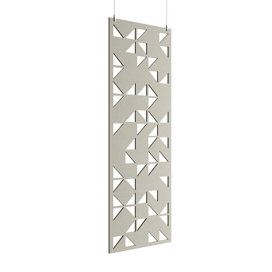 Изображение ACO-C-20 Акустическая перегородка 800х9х2400 мм. Треугольники Евро Офис