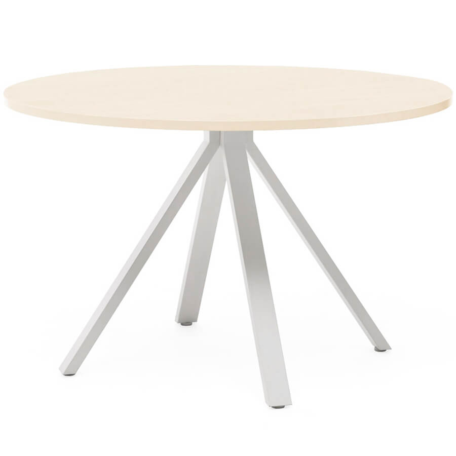 AS120 Стол переговоров (ASTRO) Profoffice ROTONDA (Дуб светлый/белый)