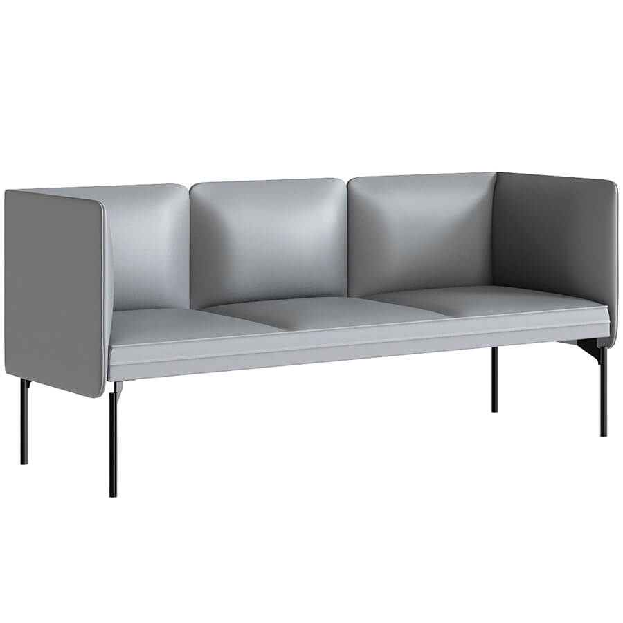 То-3 Диван трехместный Торонто (Серый (Nergis 601))