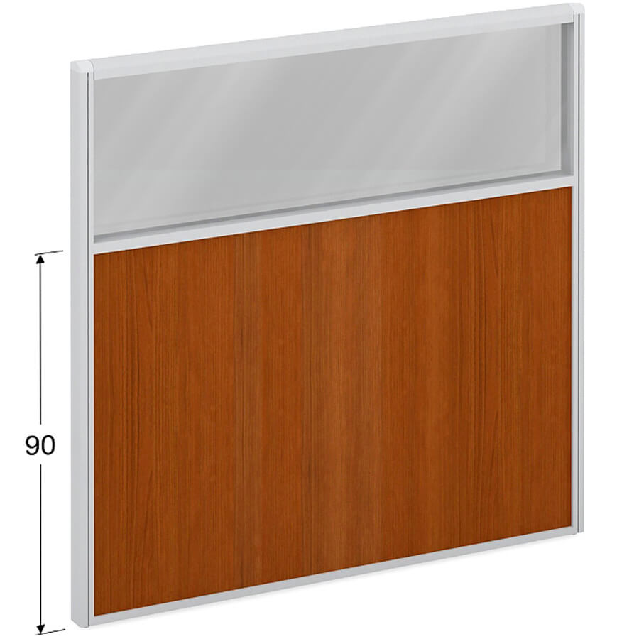 ПК-ЛГ-МДК138х140/90С Модуль комбинированный ФЕЛИКС (Стекло+мил.орех св.)