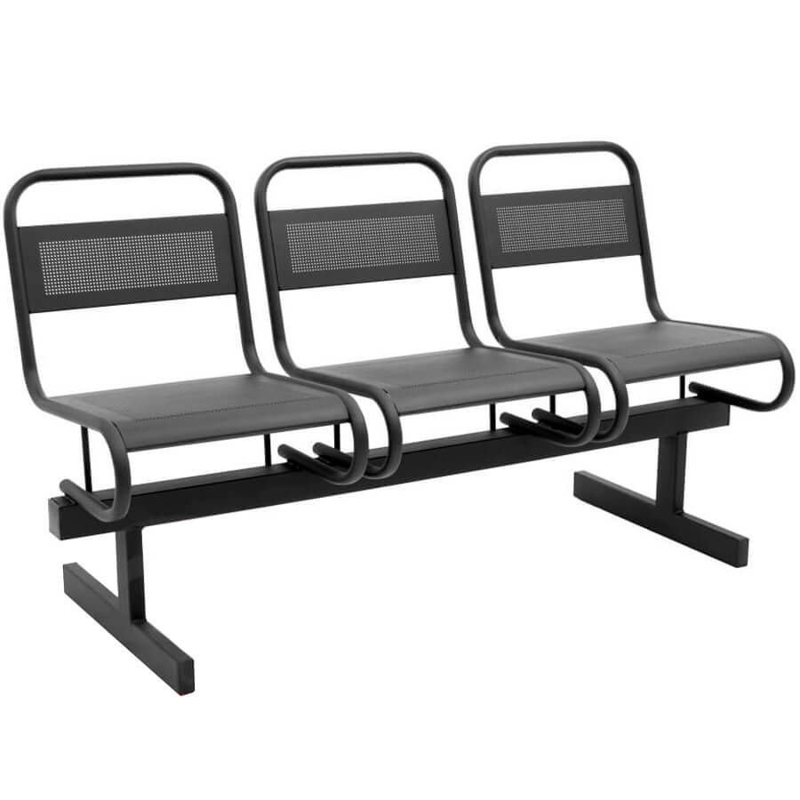 РАУНД Z CМ 119-03 Многоместная секция  COMFORUM (Чёрный)