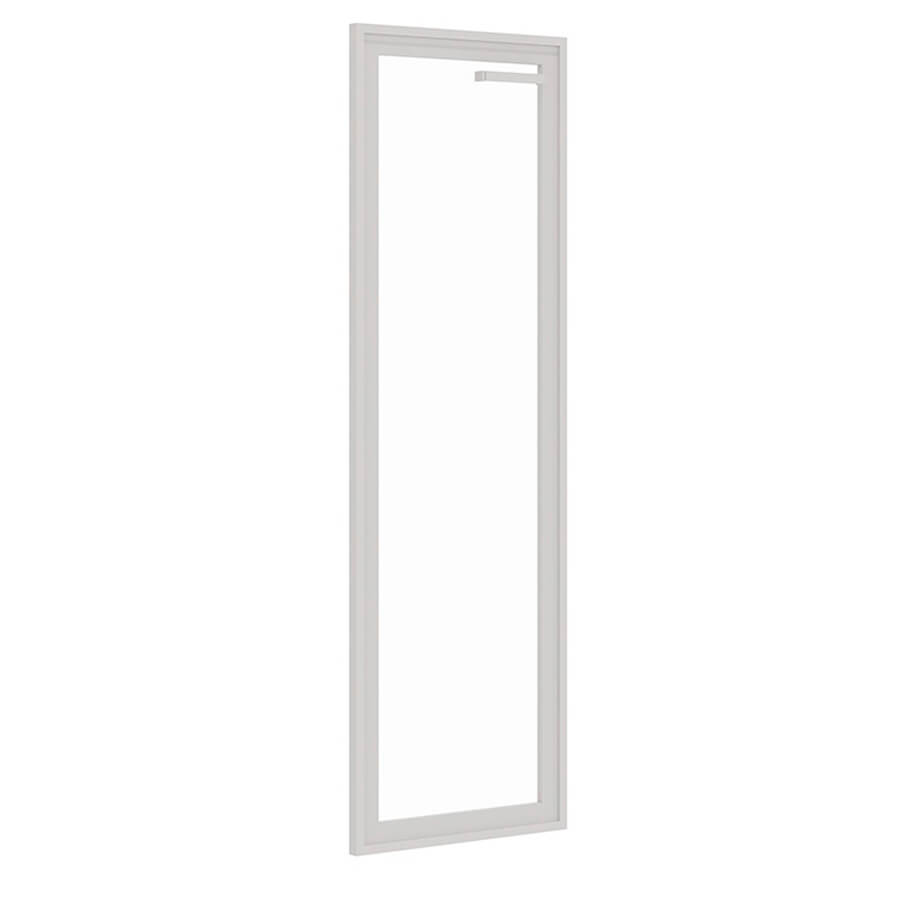 Gr-04.1L Дверь стеклянная в рамке МДФ Мебель Стиль Grand (Стекло прозрачное)