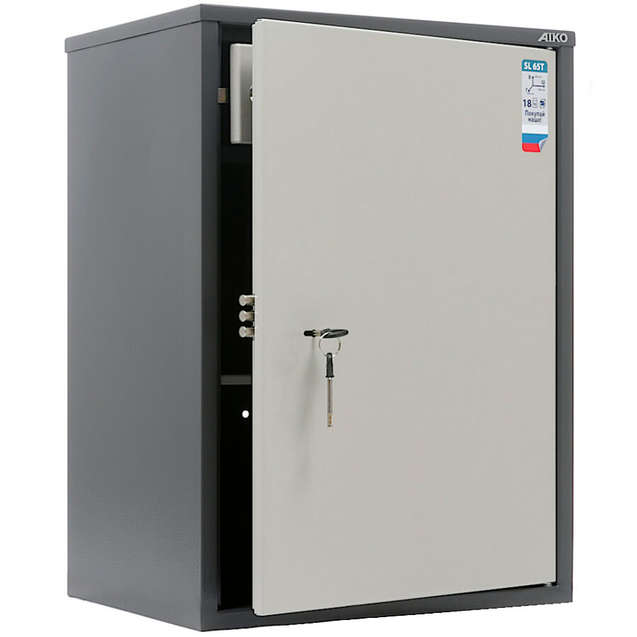 AIKO SL-65Т Бухгалтерский шкаф ПРОМЕТ, ключевой (Корпус – графит (RAL 7024), дверь – светло-серая (RAL 7038)) AIKO SL-65Т Бухгалтерский шкаф ПРОМЕТ, ключевой (Корпус – графит (RAL 7024), дверь – светло-серая (RAL 7038))