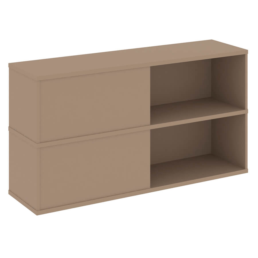 ES.NV-4.1 Надставка на две тумбы высокая RIVA Estetica (Латте/Капучино)