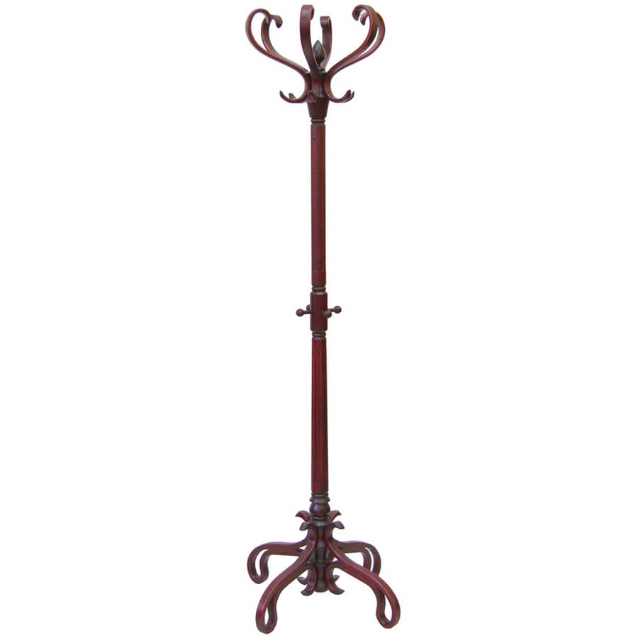 В 4Н Вешалка напольная Мебелик (Махагон) В 4Н Вешалка напольная Мебелик (Махагон)