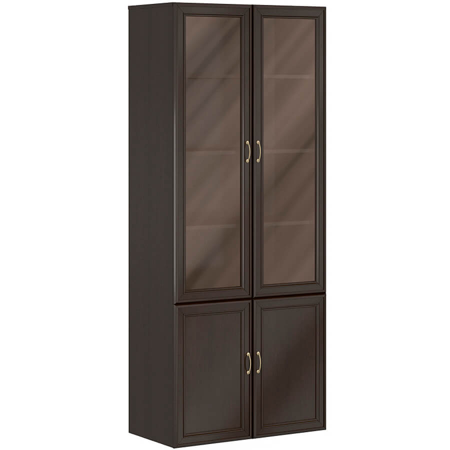 ПК-ВР-КШК216х90СТ Шкаф широкий ФЕЛИКС Версаль (Темный орех)