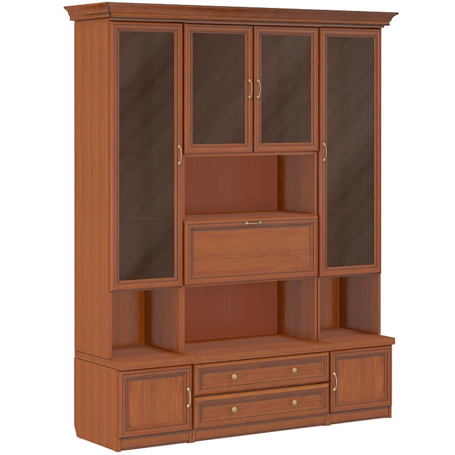 ПК-ВР-КОМП№0003 Шкаф комбинированный ФЕЛИКС Версаль (Орех Орвието)