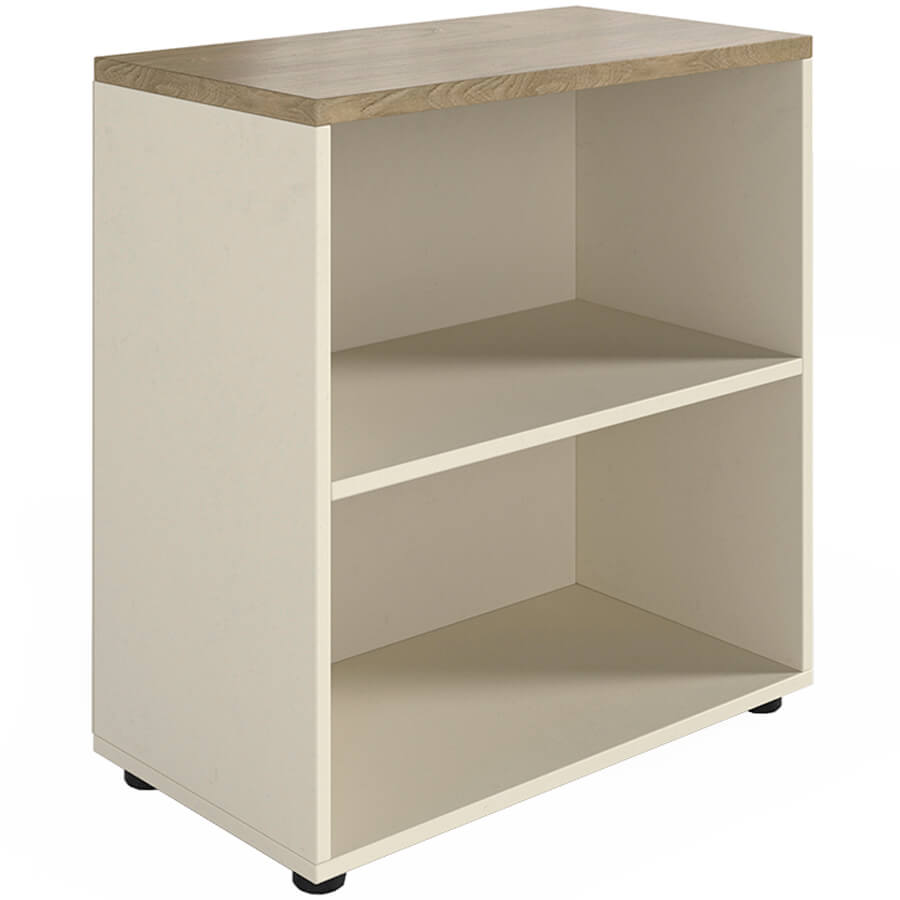 R-40 Стеллаж приставной Мебель Стиль Rio (Швейцарский вяз MS, бежевый MS)