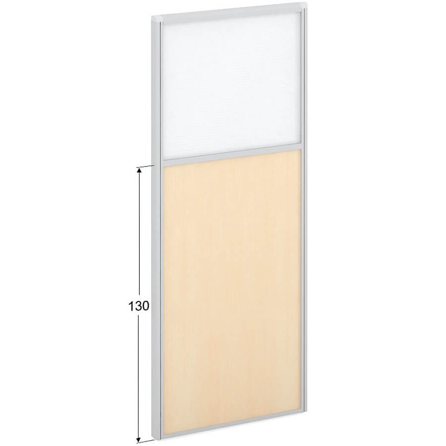 ПК-ЛГ-МДК200х80/130П/Д Модуль комбинированный ФЕЛИКС (Полик.белый мат. + Клен)