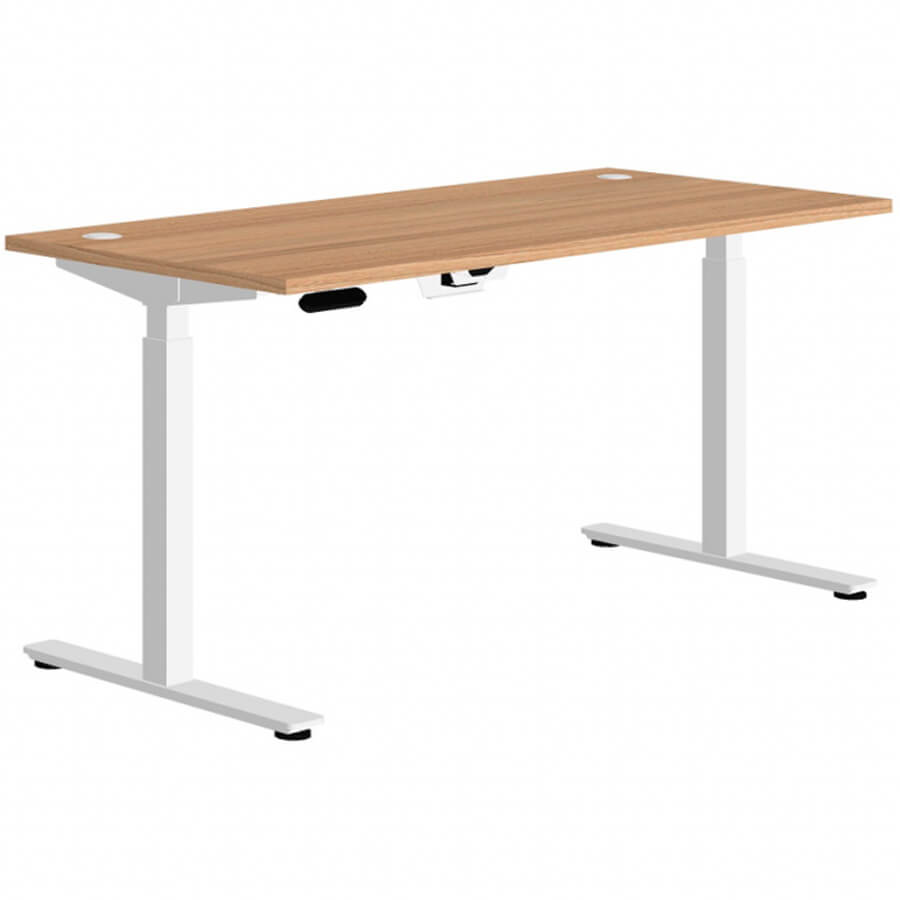 DD-70-2.3 + DD-1601 Стол подъемный с двумя заглушками Мебель Стиль Drive (Швейцарский вяз)