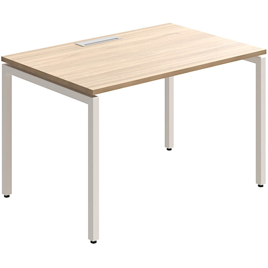 RP-4.1+F-24 Стол на металлокаркасе Мебель Стиль Rio Project (Швейцарский вяз MS)