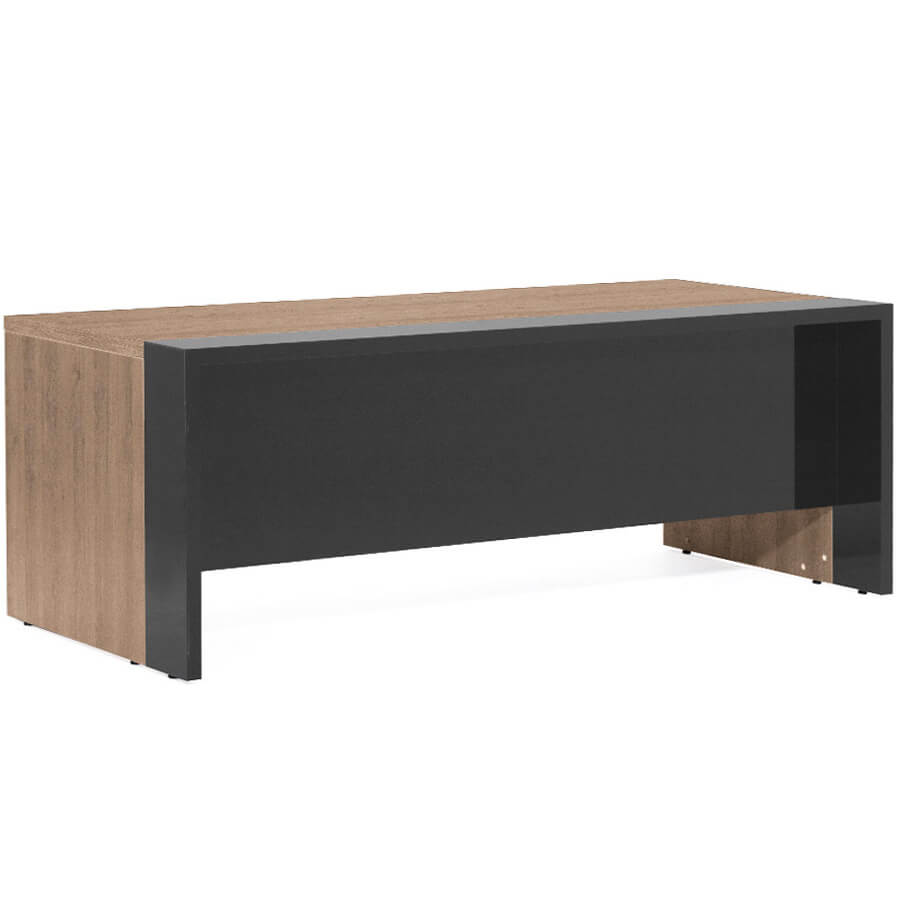 121 Стол письменный 220 Profoffice Lava (Гавана, серый глянец)