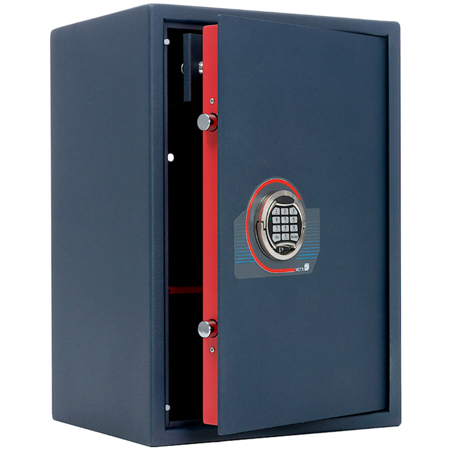 ES-63T.E Мебельный сейф MDTB, электронный кодовый (Синий (RAL 5001))