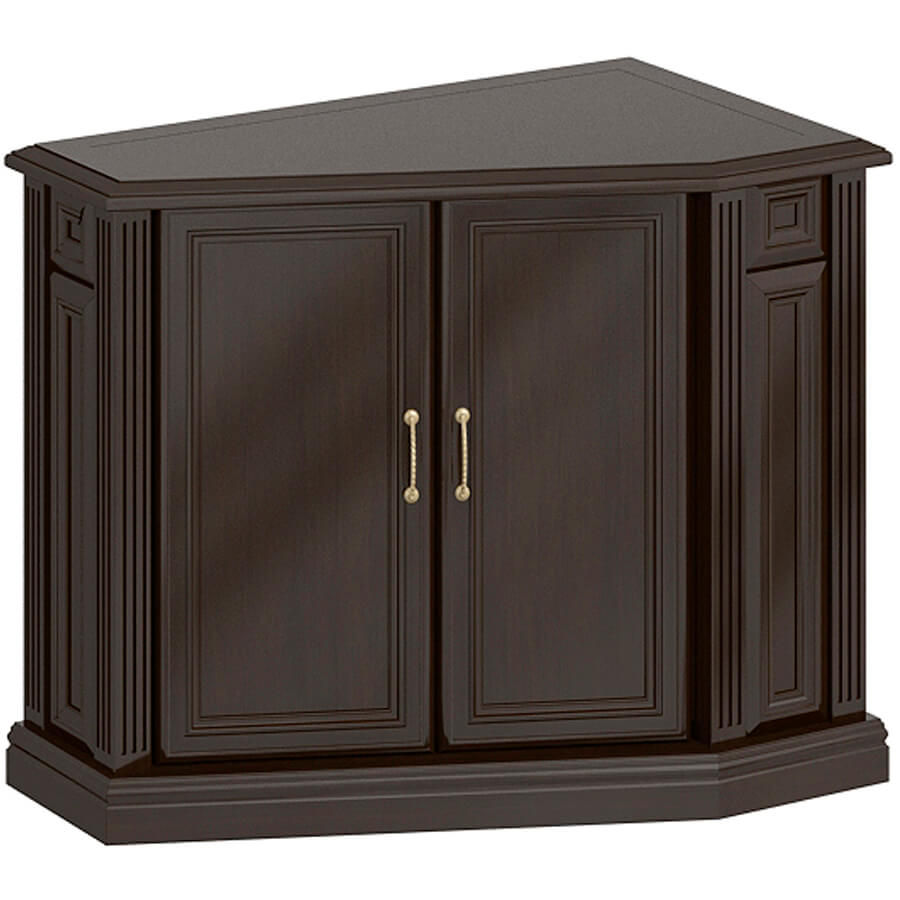 ПК-ВР-ТМ90х55 Тумба угловая левая ФЕЛИКС Версаль (Темный орех)