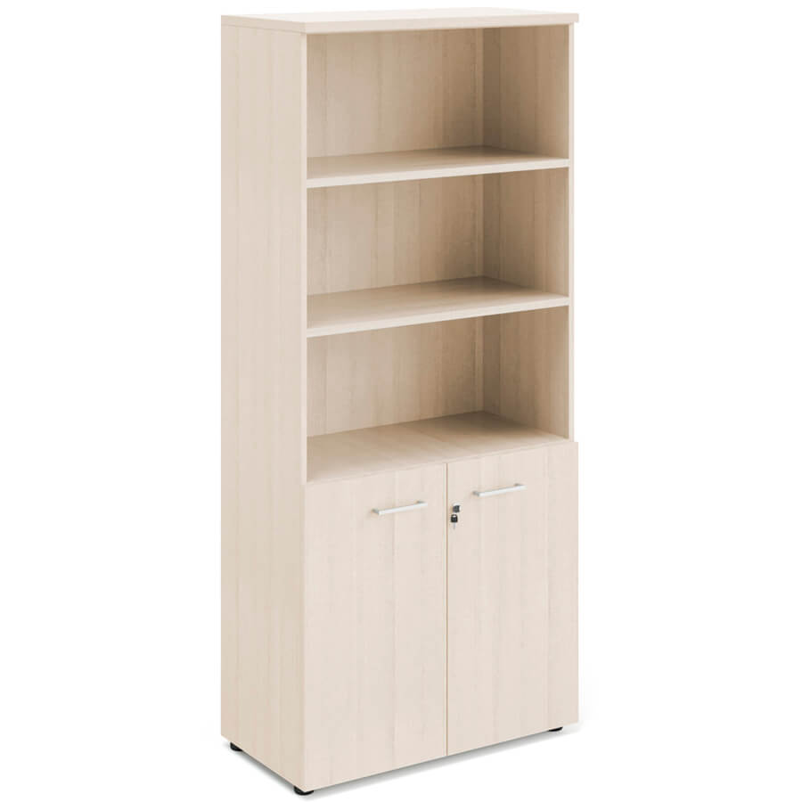 72H003 Шкаф открытый Profoffice Fermo Metal (Дуб светлый)