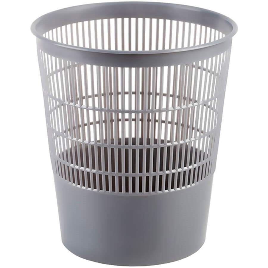 КДБ 5 Корзина для бумаг  14 л. Пластик (Серый) КДБ 5 Корзина для бумаг  14 л. Пластик (Серый)