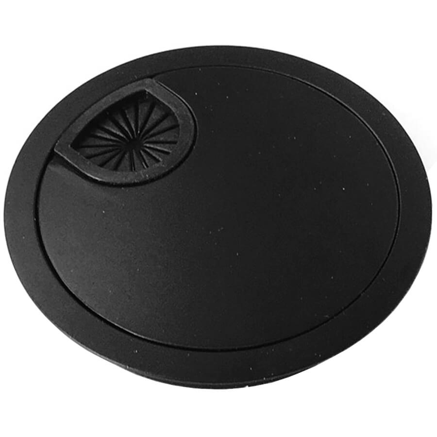 362-80 BL Заглушка кабель-канала Profoffice Fermo Wood (Черный)