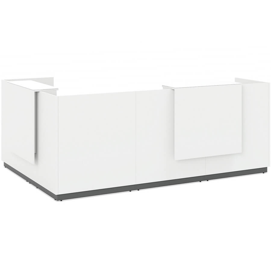 Fasta Corner WLW Приемная стойка Profoffice Fasta (Белый/Белый)