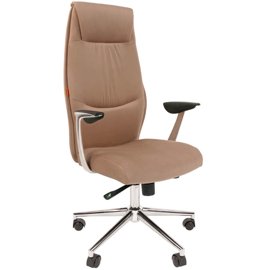 VISTA Кресло для руководителя Home Chairman, обивка ткань (Темно-бежевый T-10)