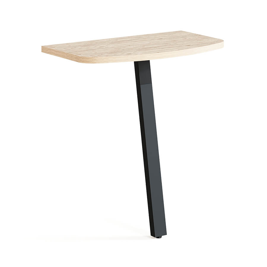 L-12+LF-710 Приставка Мебель Стиль LINE (Дуб Кронберг / антрацит)