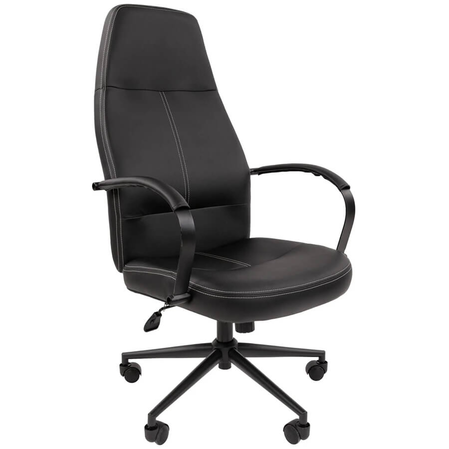 940 Кресло для руководителя  Chairman, обивка экопремиум (Чёрный) 940 Кресло для руководителя  Chairman, обивка экопремиум (Чёрный)