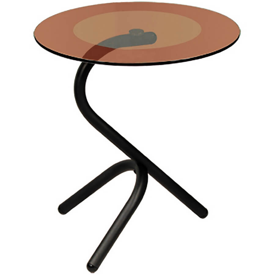 Дуэт 5 Журнальный стол Мебелик (Черный)