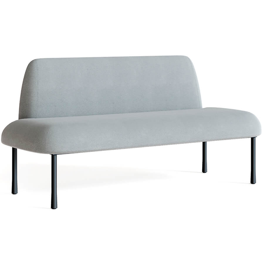 ZS-006 Диван двухместный Акустик (Romeo 13 (серый))