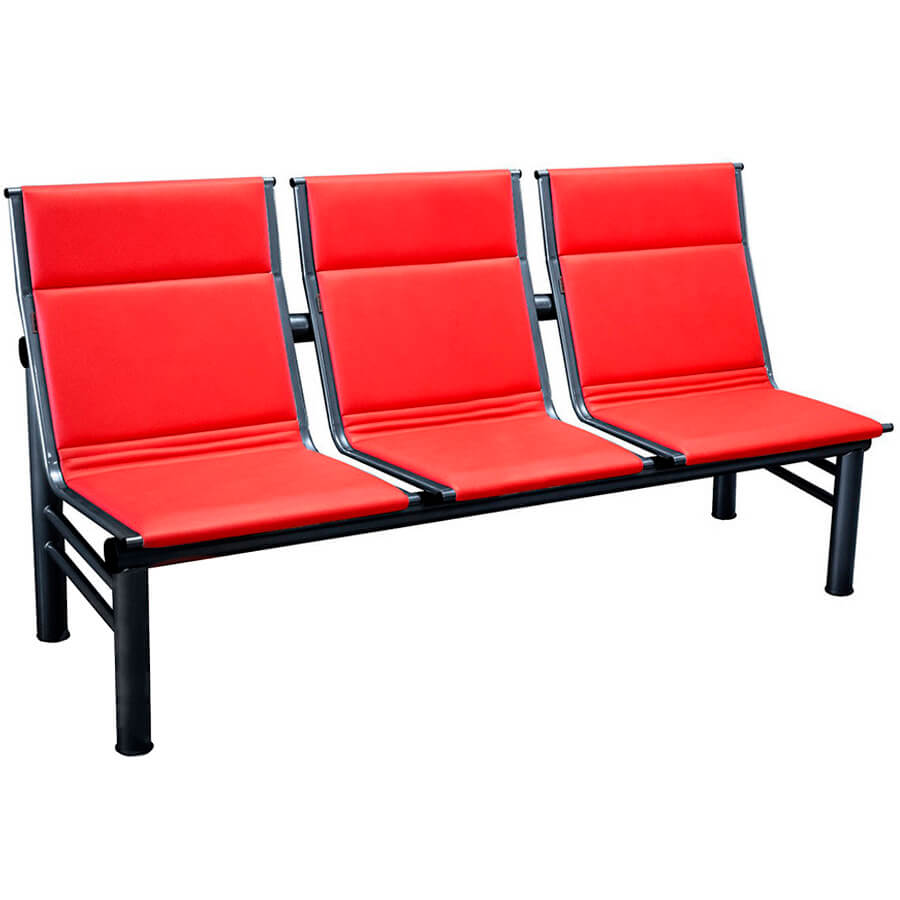 ONIS Многоместная секция  COMFORUM, обивка экокожа (Красный)