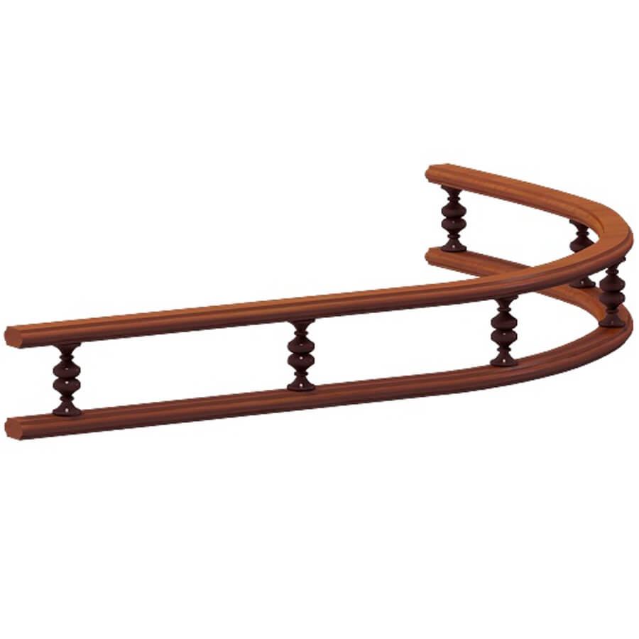 ПК-ВР-БАЛ30Р Балюстрада ФЕЛИКС Версаль (Орех Орвието)