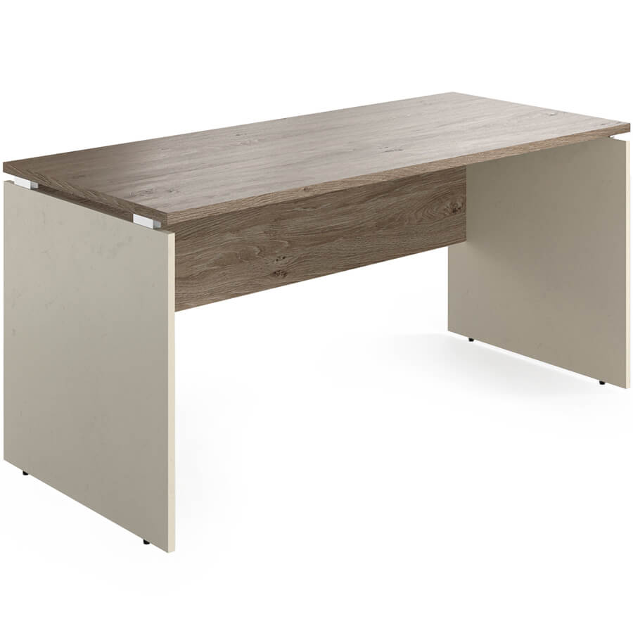 R-2 Стол прямой Мебель Стиль Rio Base (Дуб верцаска MS, бежевый MS)