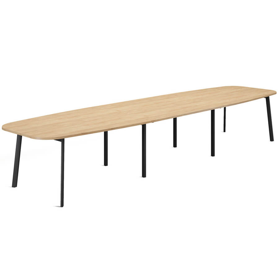 FLEX 474*120 6Z (7016) Стол для переговоров составной Profoffice FLEX (Гикори, графит)