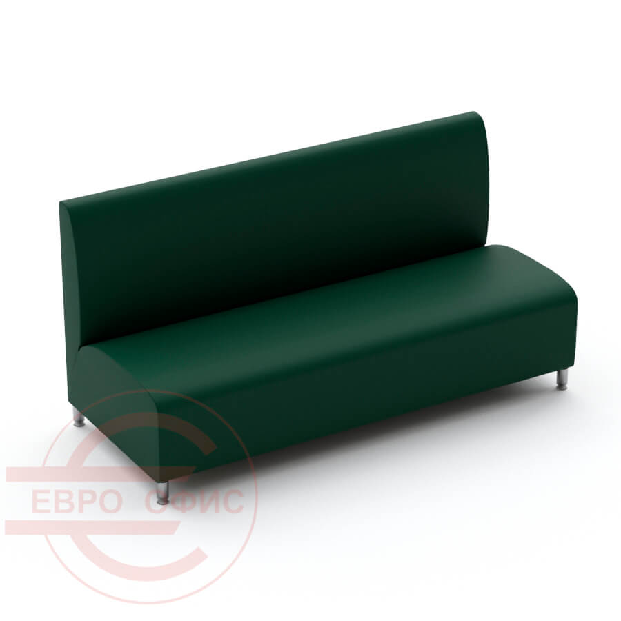 М2-3 Диван трехместный Манхеттен 2 (Темно-зеленый (Oregon 01))