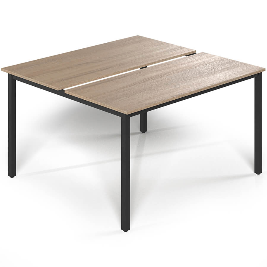 WM-3 + WM-3 + WM-3-02 Сдвоеный стол Мебель Стиль Work (Дуб сонома светлый) WM-3 + WM-3 + WM-3-02 Сдвоеный стол Мебель Стиль Work (Дуб сонома светлый)