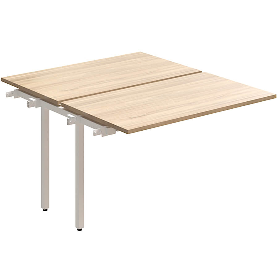 RM-4(x2)+F-60 Стол на металлокаркасе Мебель Стиль Rio Project (Швейцарский вяз MS)