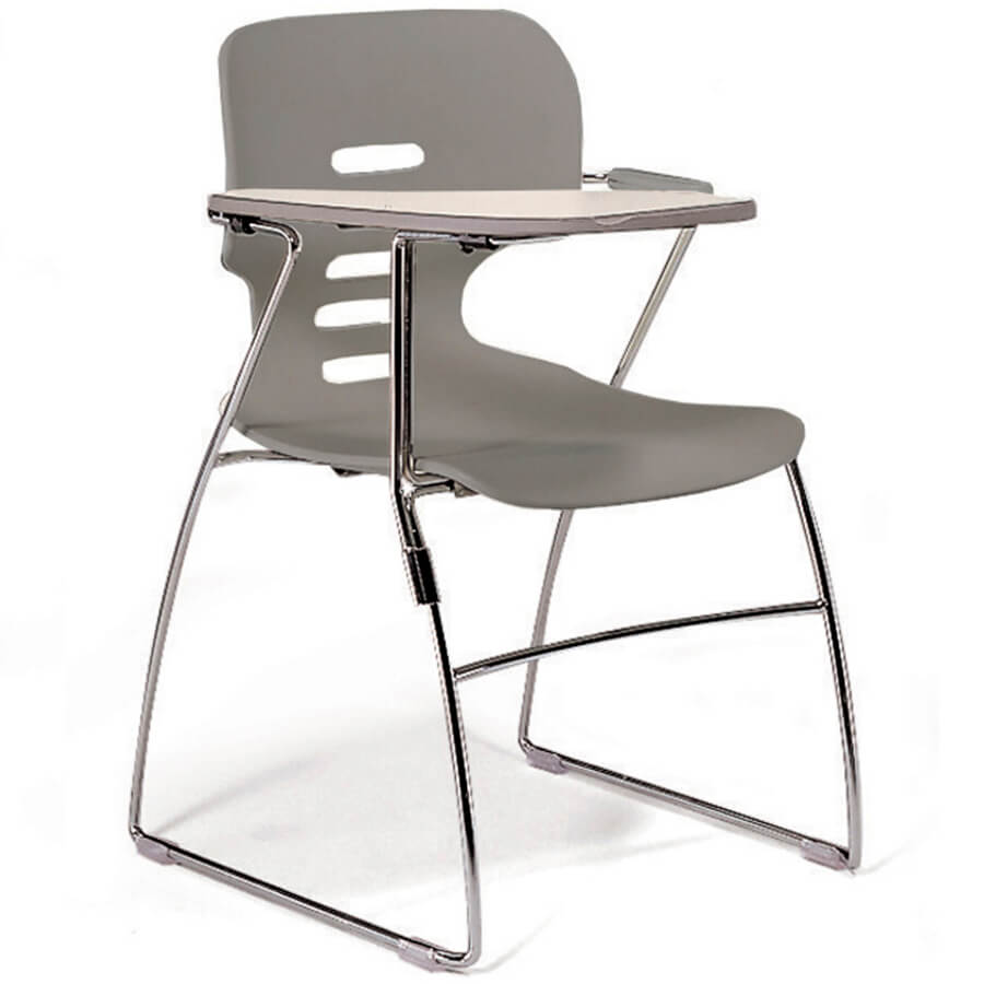 CH0008TFZ Стул для посетителя PREGO Fursys, обивка пластик (Серое (DG))