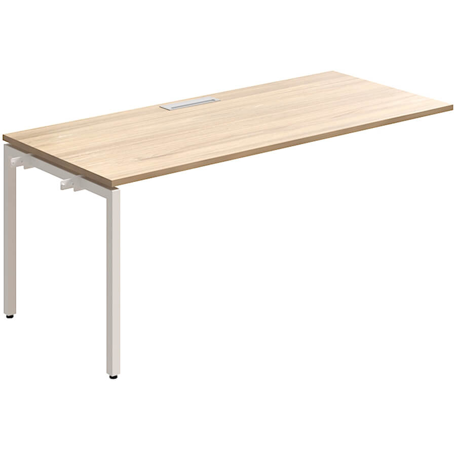 RP-1.1+F-43 Стол на металлокаркасе Мебель Стиль Rio Project (Швейцарский вяз MS)