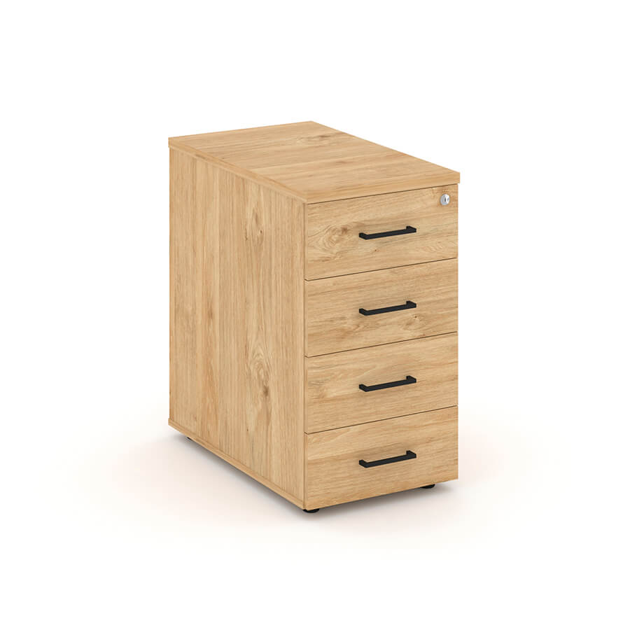 SN.TOP-003 Тумба опорная / приставная RIVA Style Project (Тиквуд Светлый)