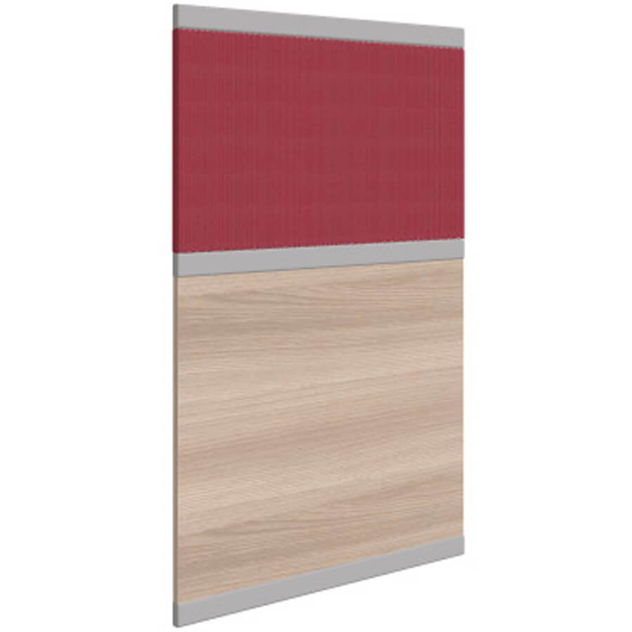 D-130-80.3 Наполнение высокой перегородки Мебель Стиль (Ясень Шимо / Вино)
