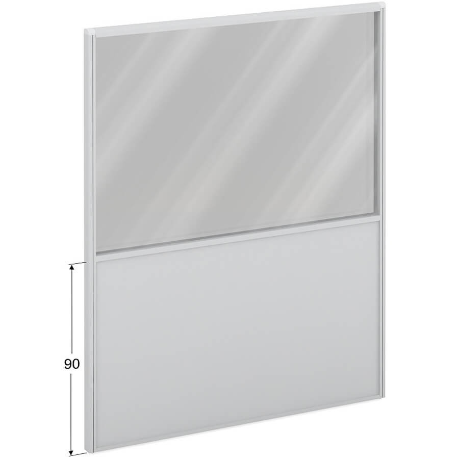 ПК-ЛГ-МДК200х160/90С/Д-В1 Модуль комбинированный ФЕЛИКС (Стекло+серый)