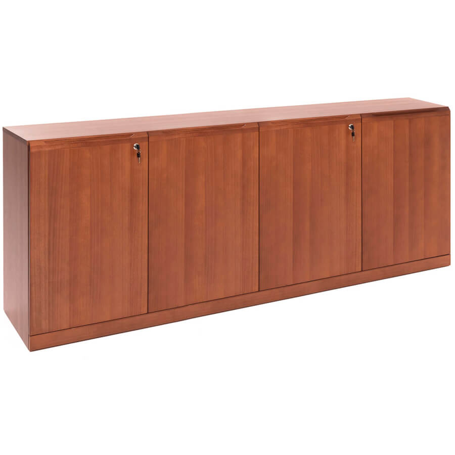 SET 105 502x2 FE Греденция, 4 двери Profoffice LAMARI (Итальянский орех)