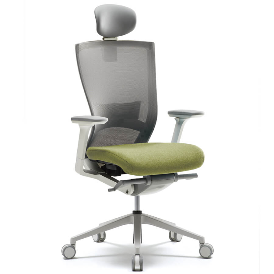 CHNA4300WAHZ Кресло для руководителя TN50 Fursys, обивка комбинированный (Бежевое (452))