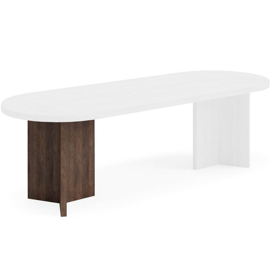 921 003 Опора стола переговоров Profoffice Lava (Табак, черный глянец)