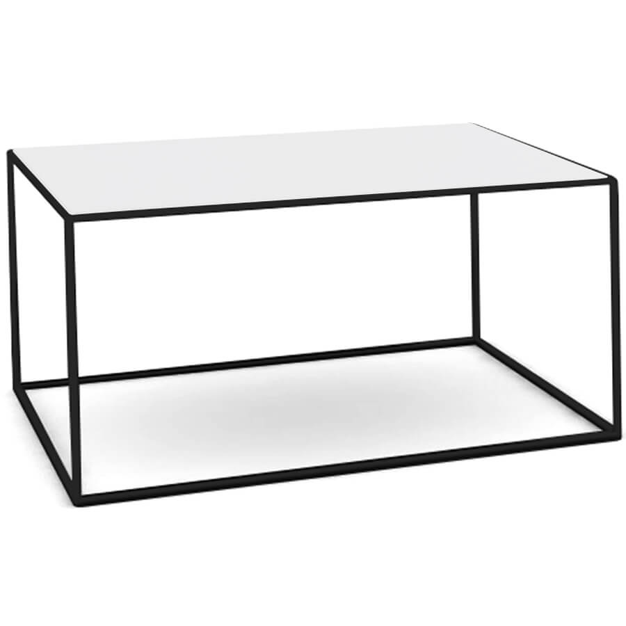 Festa 80*40 Журнальный стол Profoffice (Белый/Чёрный) Festa 80*40 Журнальный стол Profoffice (Белый/Чёрный)