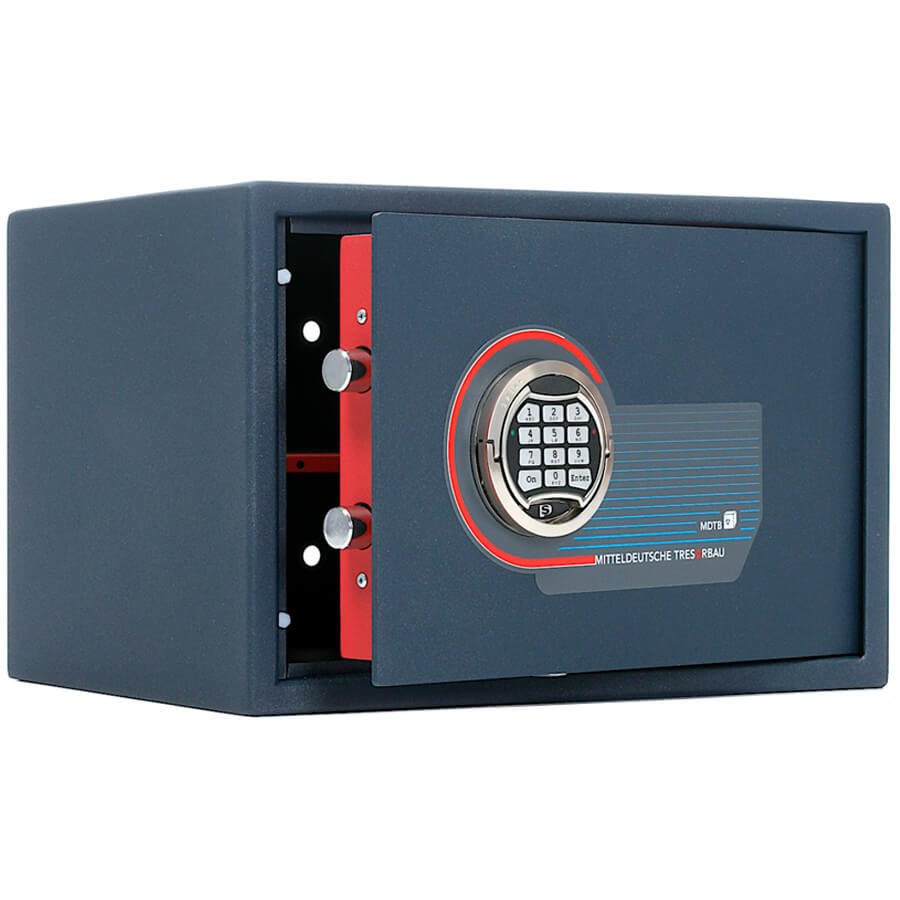 ES-30.E Мебельный сейф MDTB, электронный кодовый (Синий (RAL 5001))