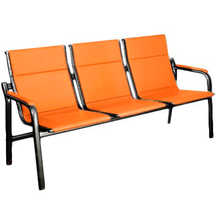 AVION Многоместная секция  COMFORUM, обивка экокожа (Оранжевый)