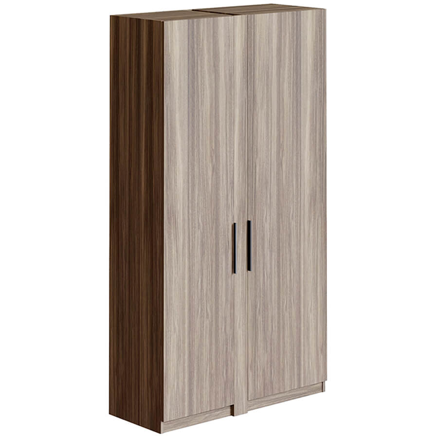 TS-48+TS-9.1 Шкаф с гардеробным отделением с глухими дверьми Мебель Стиль Time.S (Палдао MS) TS-48+TS-9.1 Шкаф с гардеробным отделением с глухими дверьми Мебель Стиль Time.S (Палдао MS)