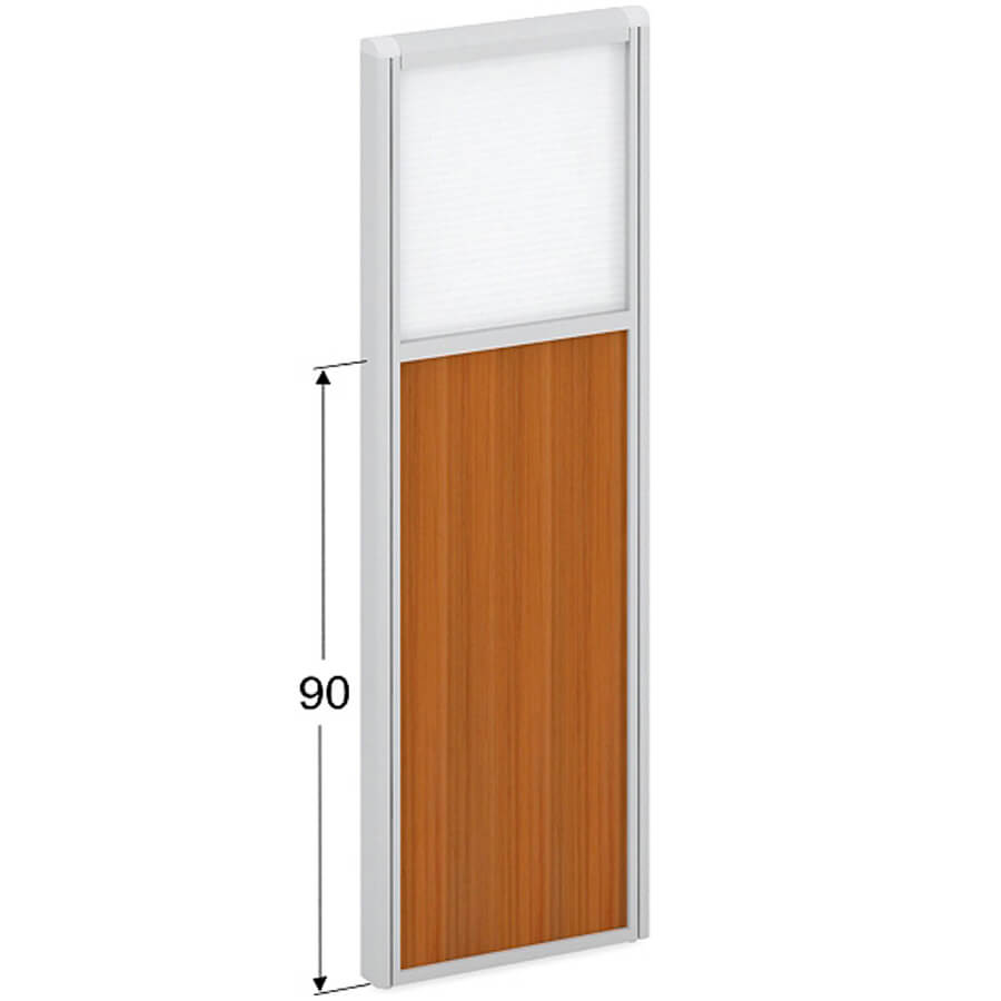ПК-ЛГ-МДК138х44/90П/Д Модуль комбинированный ФЕЛИКС (Белый матовый/Итальянский орех)