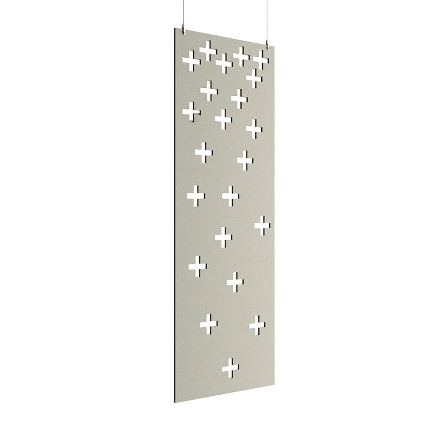 Изображение ACO-C-3 Акустическая перегородка 800х9х2400 мм. Крестики Евро Офис